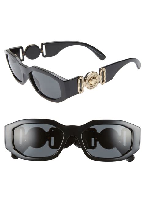 versace white round sunglasses|versace sunglasses cost.